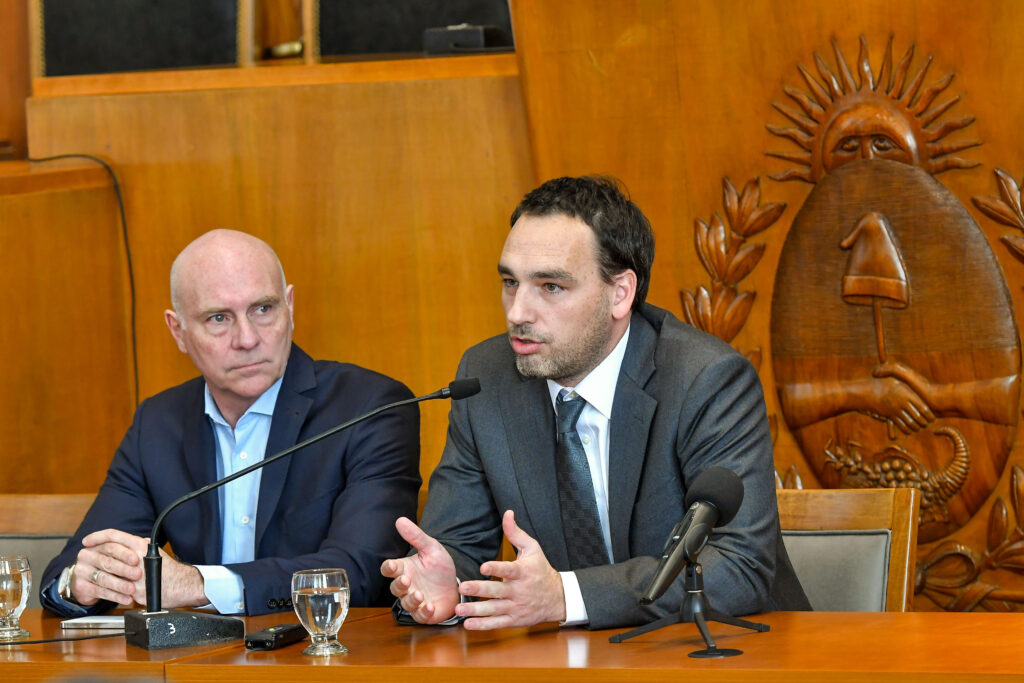rodolfo montero y dalmiro garay en la jornada de salud y justicia de mendoza